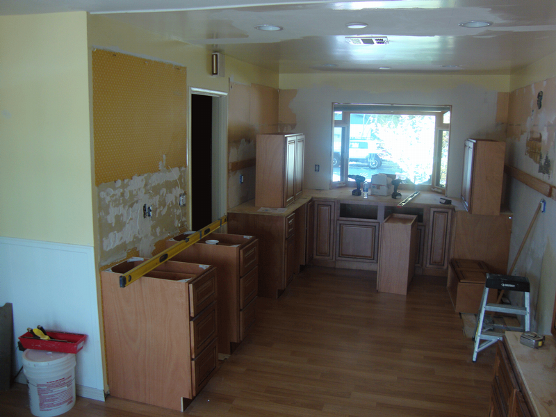 Kitchen Prior to Cabinets being Installed