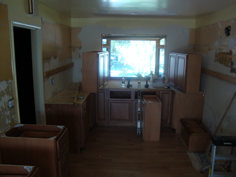 Kitchen Before Cabinets Are Installed